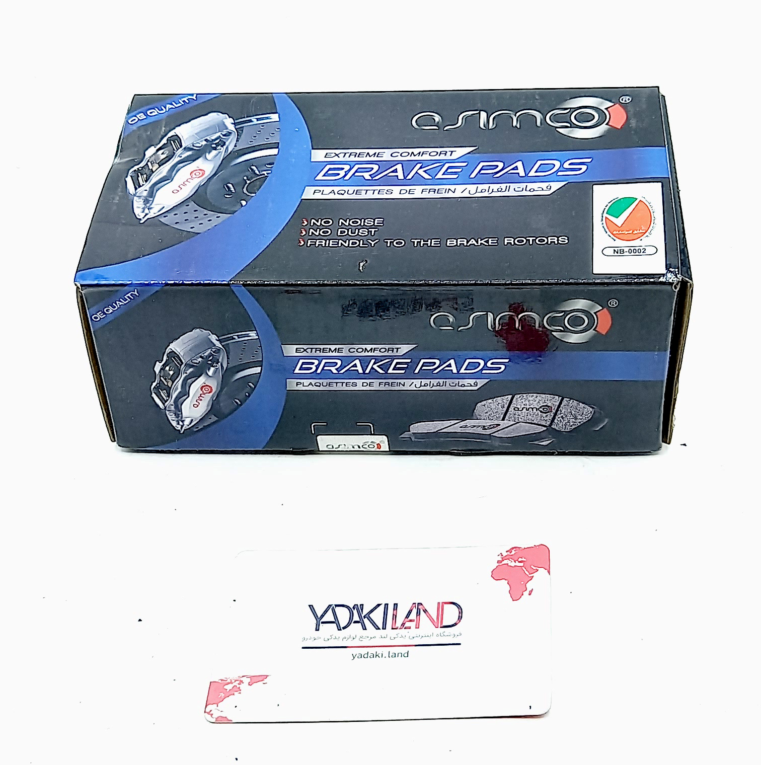 لنت ترمز جلو بی وای دی BYD آسیمکو (ASIMCO KD0042)