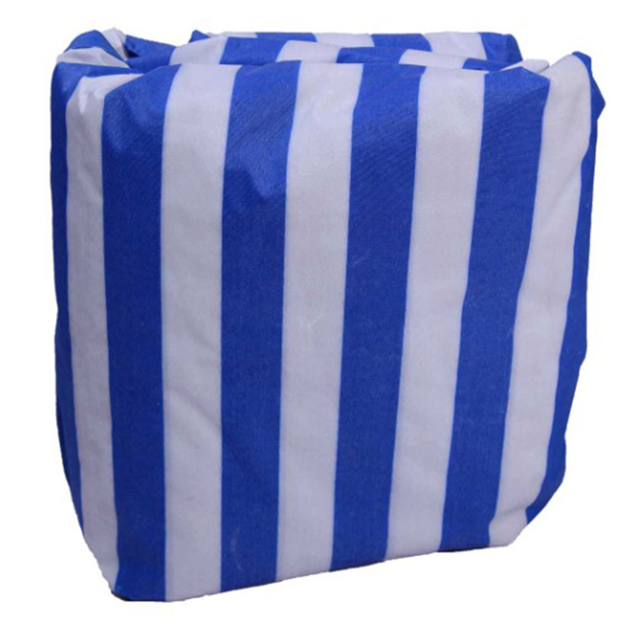 تصویر  چادر ماشین ولوو v40 مدل آبی راه راه ضدآب فابریکی