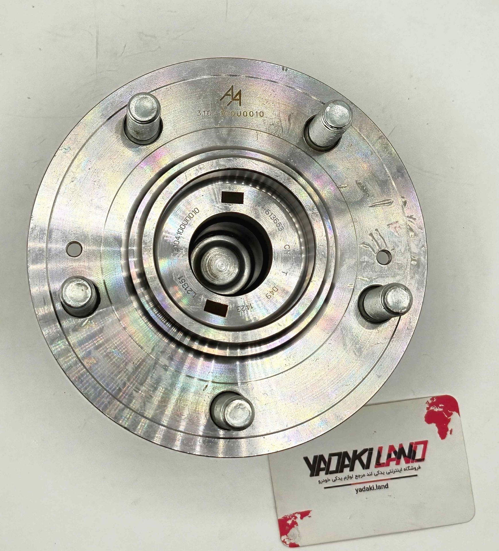 توپی و بلبرینگ کامل چرخ عقب جک JAC K7 با کد فنی 3104100U0010
